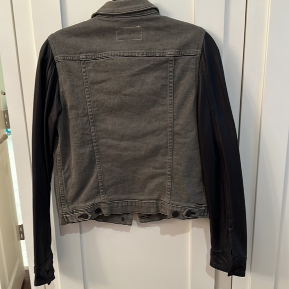 Rag and Bone Size Small Denim and Leather jacket - Picture 2 of 3